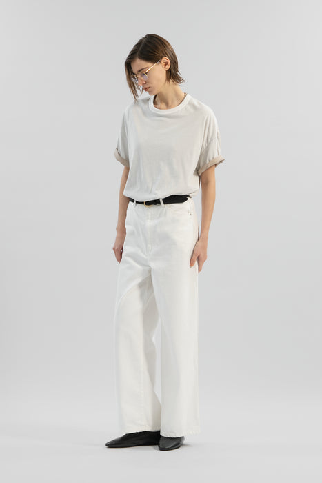 Cotton Cashmere T Shirt_Gray