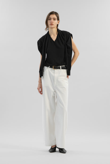 ★035 Straight Jeans_Black