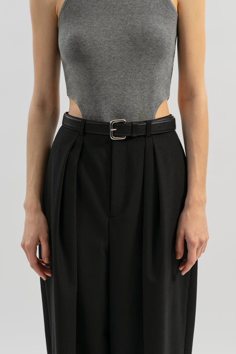 035(Size) Yak Blend Sleeveless Knit Top_Brown