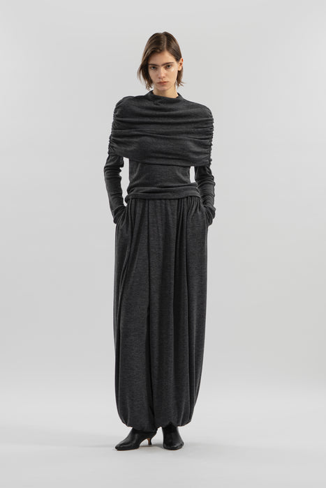 Super120's Wool Trousers_black