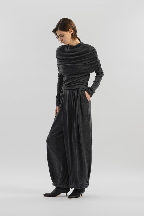 Super120's Wool Trousers_black