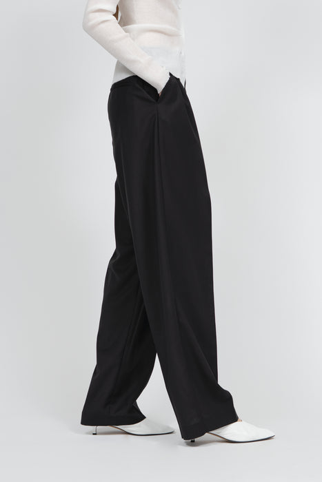 ※033-T/W Tropical Tuck Trouser_Gray