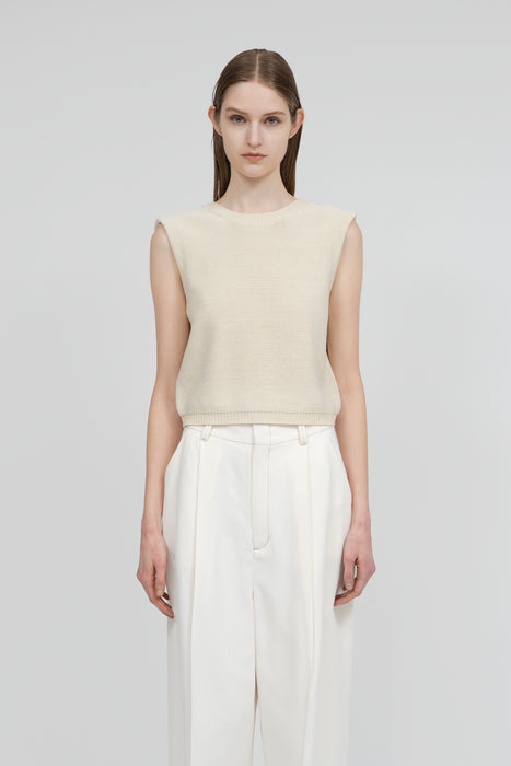 Cotton Knit_Ivory