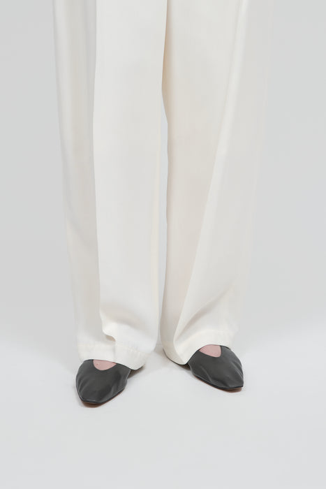 Cover Flat Shoes_White