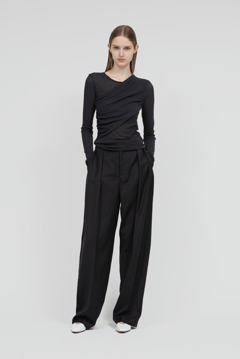 033-Skin Touch Long Sleeve_Cerulean Blue