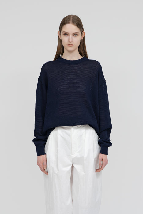 Cotton Knit P/O_Sage