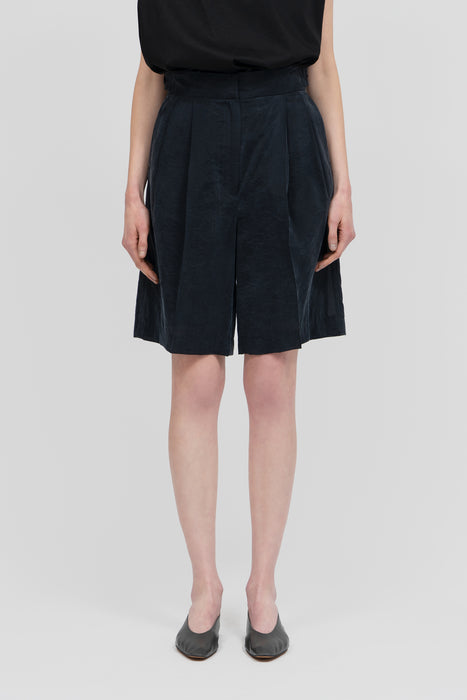 Light Sheer Half Pants_Black