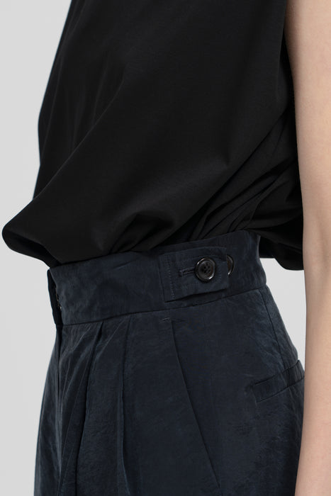 Light Sheer Half Pants_Ecru
