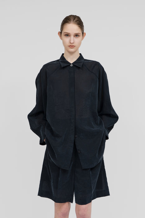 Light Sheer Shirt_Black