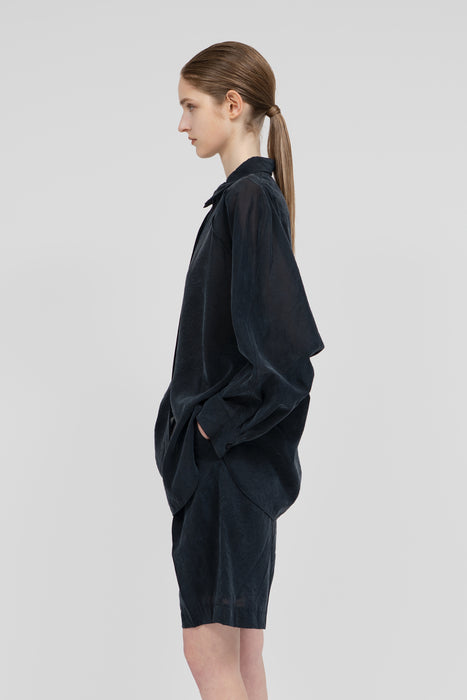Light Sheer Shirt_Black