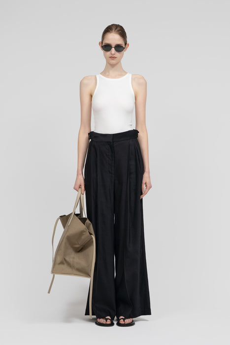 Rib Tank Top_White