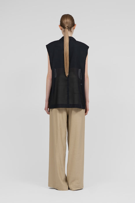 Sheer Gilet_Black