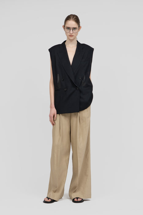 Sheer Gilet_Black– IIROT