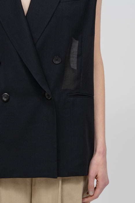 Sheer Gilet_Black
