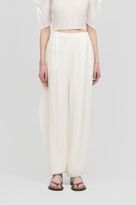 Pleats Easy Pants_Black