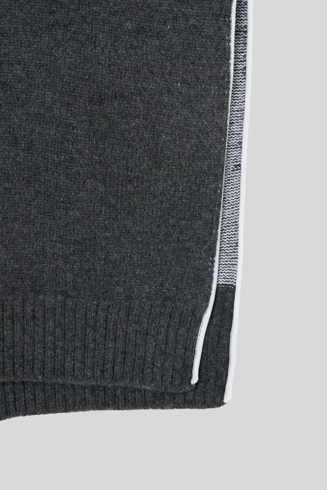 Tasmania Lam Turtle Knit_Gray