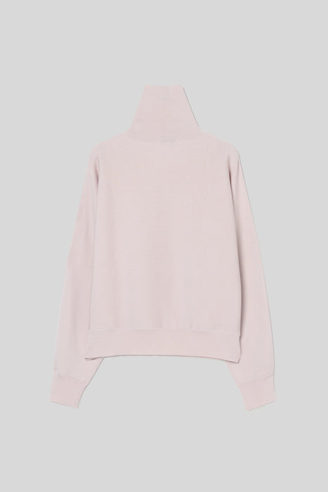 Wool Silk Turtle Knit_Pale Pink