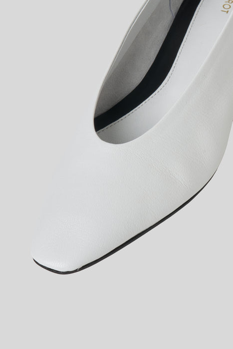 Cover Flat Shoes_White