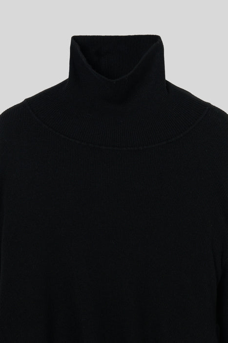 Square Box Knit_Black