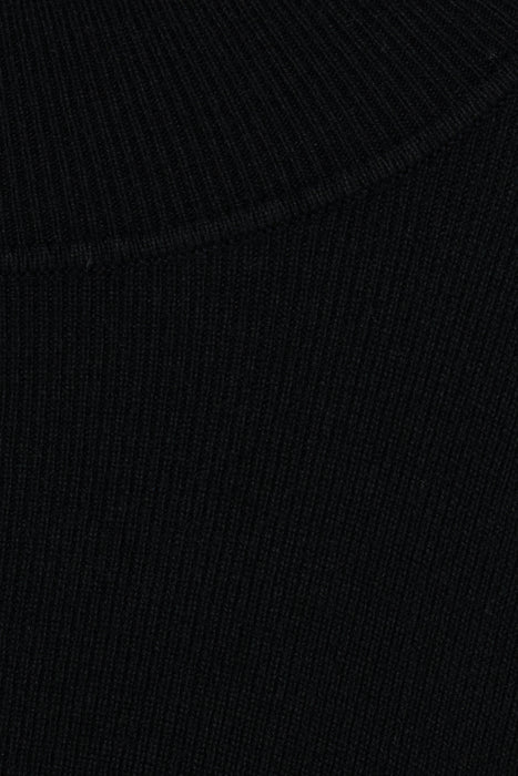 Square Box Knit_Black