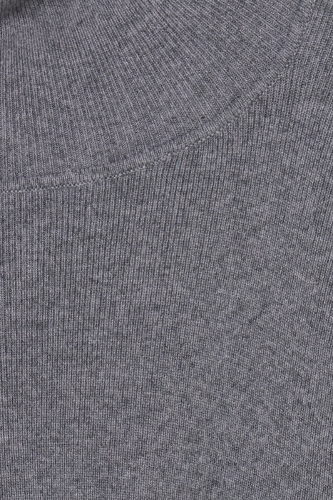 Square Box Knit_Gray