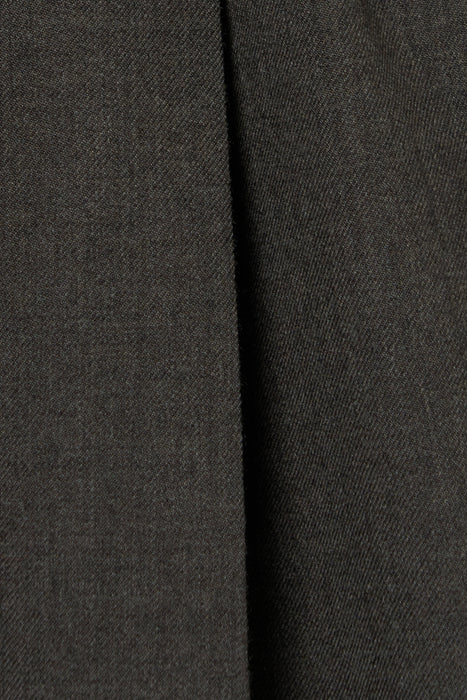 Wool Serge Slacks_Khaki