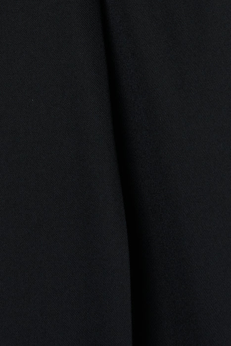 Wool Serge Slacks_Black