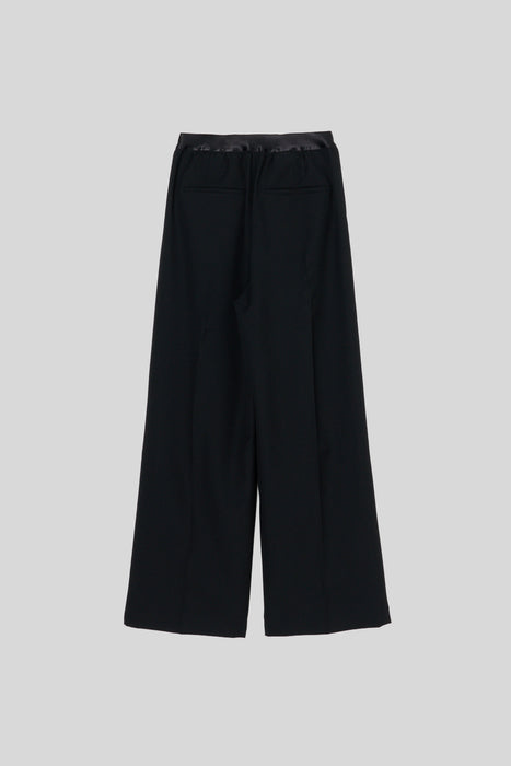 Wool Serge Slacks_Black