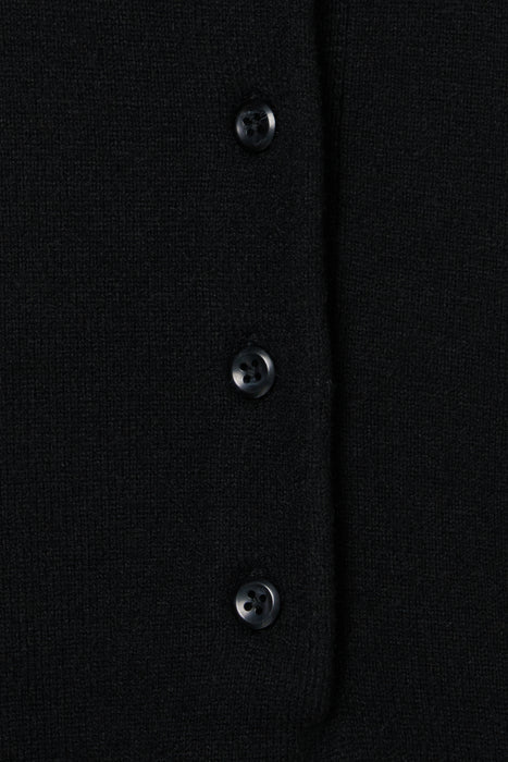 Cashmere Polo Knit_Black