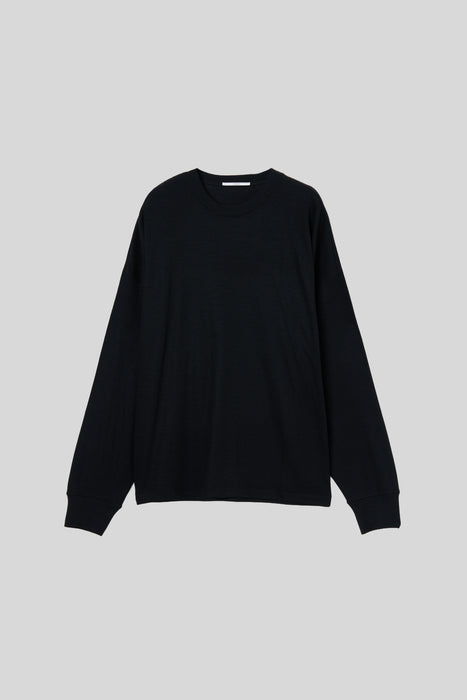 Wool Long Sleeve Tee_Red