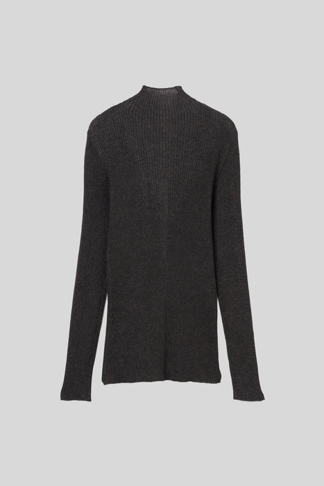 Mohair Silk Cardigan_Ash Gray