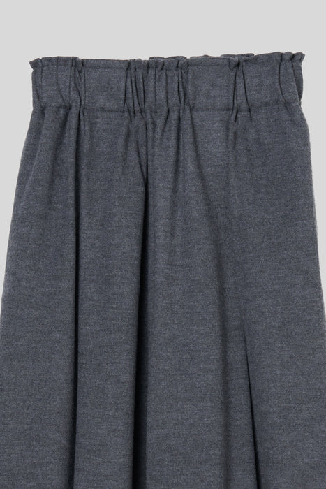Wool Balloon Trousers_Middle gray