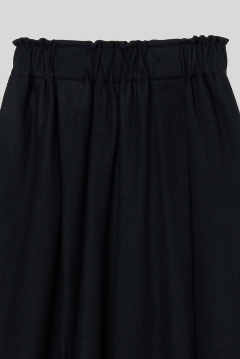 Wool Balloon Trousers_Black