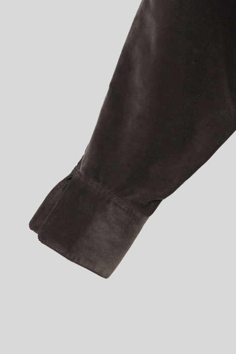 FinxCotton Corduroy Shirt_Smoky Gray