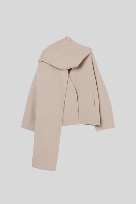 Extra fine Merino Wool Coat_Black