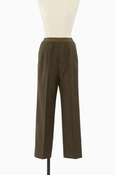 Highland wool trousers
