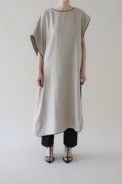 Linen cover dress