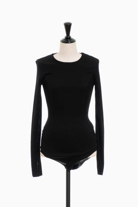 Cotton Jersey Body Suit _ Black– IIROT