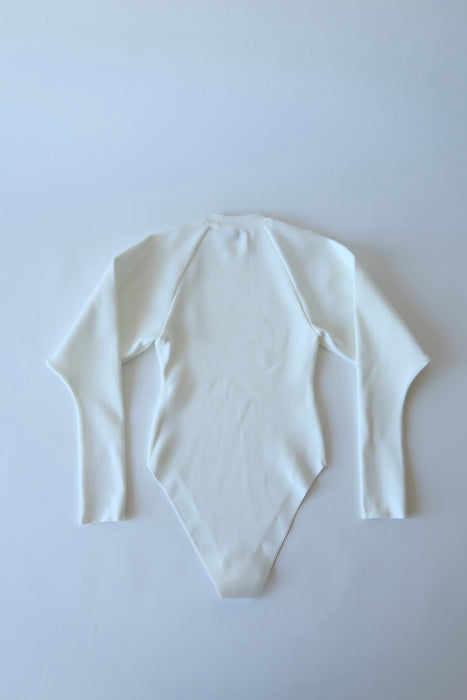Knit Body Suit_White